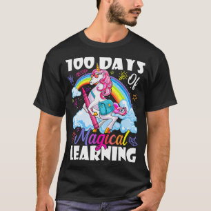 T-shirt 100 Jours D'Apprentissage Magique 100E Jour D'Écol