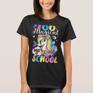 T-shirt 100 Jours D'Apprentissage Magique 100E Jour D'Écol