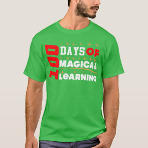 T-shirt 100 jours d'apprentissage magique 5