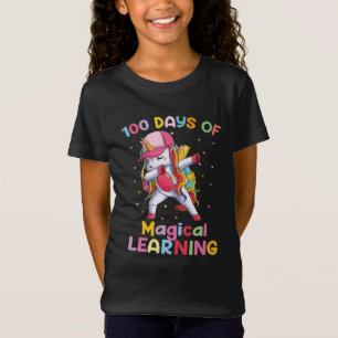 T-Shirt 100 Jours D'Apprentissage Magique De L'École Unico