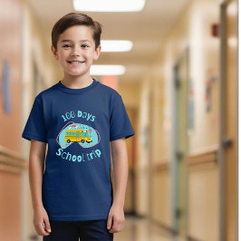 T-shirt 100 Jours d'aventure scolaire : Niveau Garçons 100