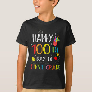 T-shirt 100 Jours De 1Ème Année Bonne 100Ème Jour De L'Éco