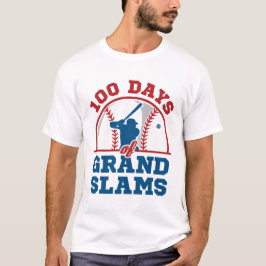 T-shirt 100 jours de baseball des Grands Slams