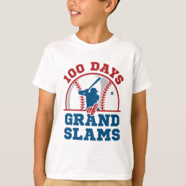 T-shirt 100 jours de baseball des Grands Slams