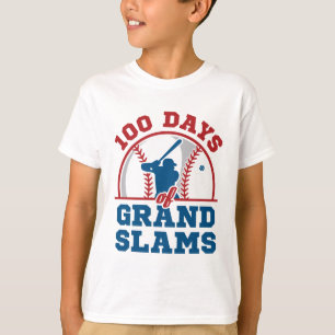T-shirt 100 jours de baseball des Grands Slams