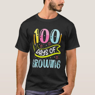 T-shirt 100 jours de croissance enseignant de 100 jours d'