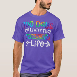 T-shirt 100 jours de la vie de maternelle Garçons Enfant
