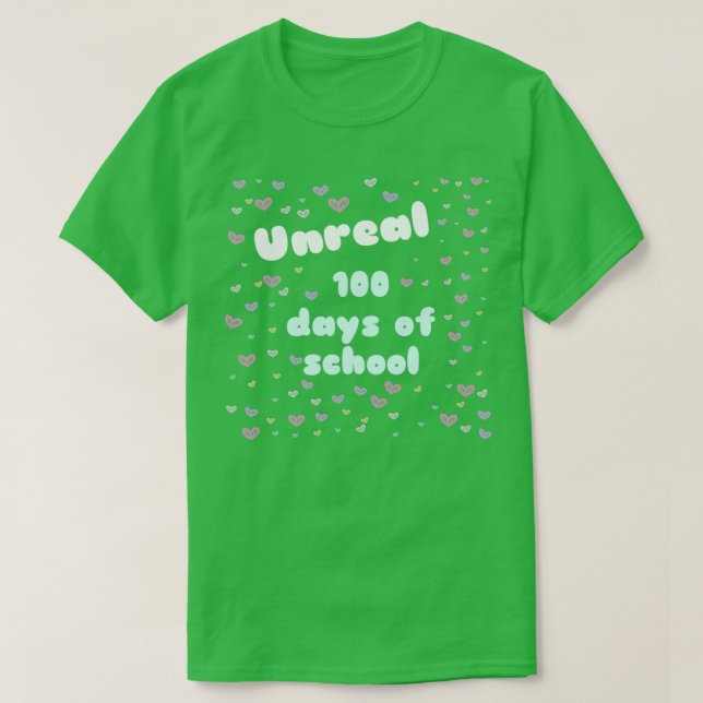 T-shirt 100 Jours De L'École Drôle Enfants Cadeau Retour À (Design devant)