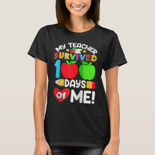 T-shirt 100 Jours de l'école Tee Kids 100e Jour de l'école