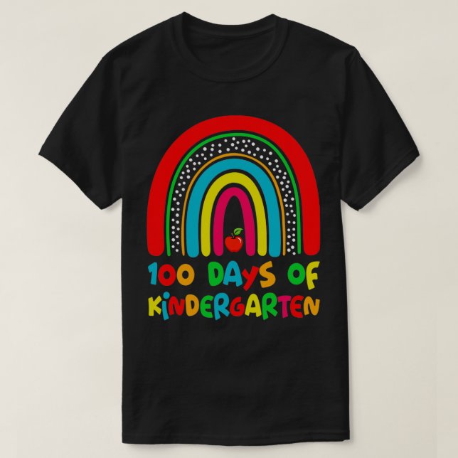 T-shirt 100 jours de maternelle 1 (Design devant)