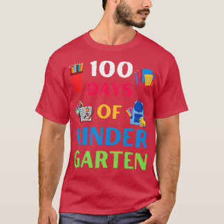 T-shirt 100 Jours de maternelle Célébration Enfants Don 1
