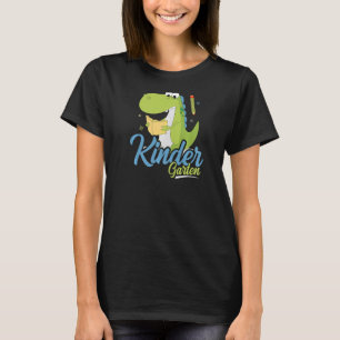 T-shirt 100 Jours de maternelle Costume Lecture Livre Trex