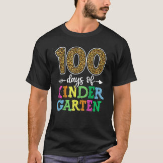 T-shirt 100 Jours De Maternelle Enfant Garçon Fille Enseig