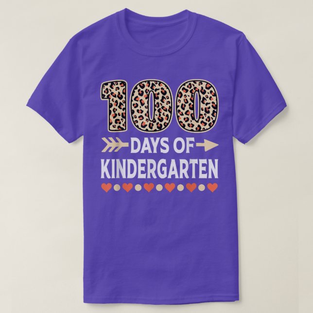 T-shirt 100 Jours De Maternelle Enseignant 100E Jour De Sc (Design devant)