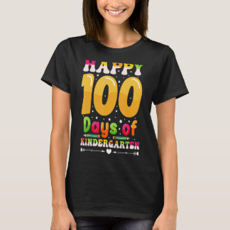 T-shirt 100 Jours De Maternelle Joyeux 100E Jour De L'Écol