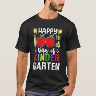 T-shirt 100 Jours De Maternelle Joyeux 100E Jour De L'Écol