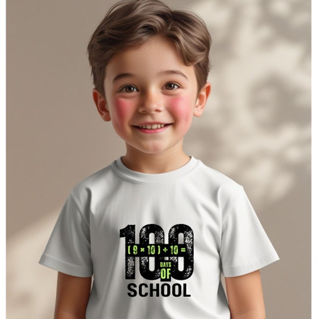 T-shirt 100 Jours de mathématiques scolaires Magic Kids' T (Créateur téléchargé)