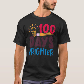 T-shirt 100 Jours De Plus De 100 Jours D'École