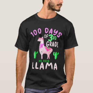 T-shirt 100 jours de première 3e année Pas de problème lam