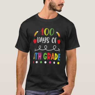 T-shirt 100 jours de professeur de huitième année 100e jou
