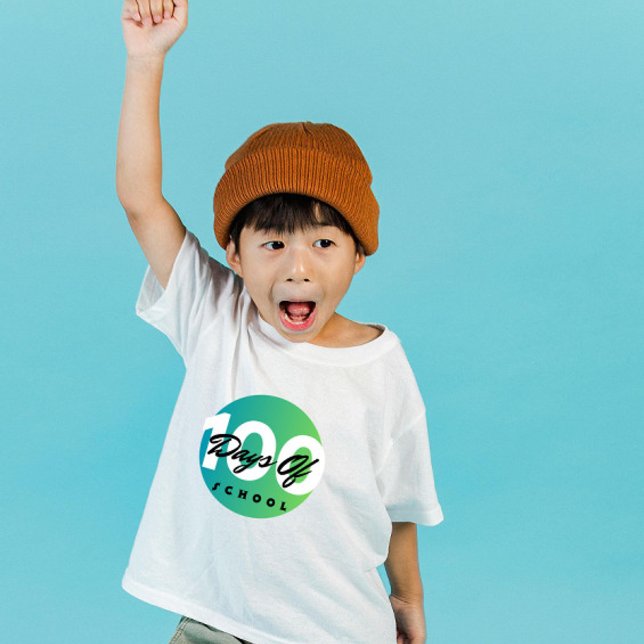 T-shirt 100 jours d'école 100 jours d'apprentissage Enfant (Créateur téléchargé)
