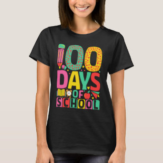 T-shirt 100 jours d'école 100 jours de l'ère scolaire