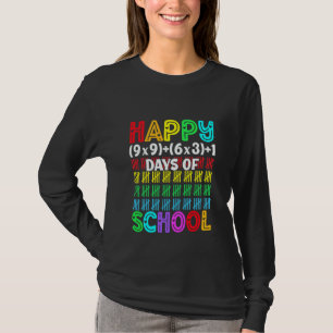 T-shirt 100 jours d'école, 100e jour d'école
