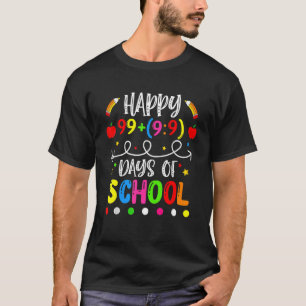 T-shirt 100 Jours D'École Chemise Math Equation Enseignant