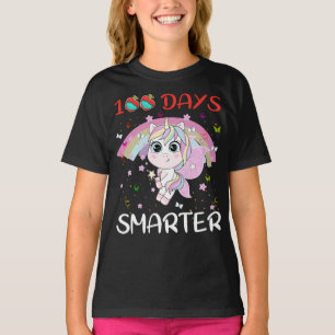 T-shirt 100 Jours d'école Chemise Unicorn Costume filles
