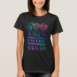 T-shirt 100 jours d'école élève de l'école primaire enseig