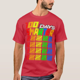 T-shirt 100 Jours D'École Plus Smarter 100 Jours Plus Smar