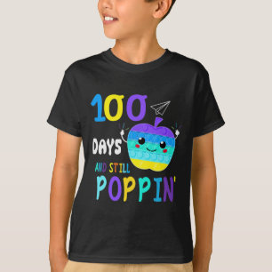 T-shirt 100 Jours D'École Pour Fidget Popit Amateurs Garço