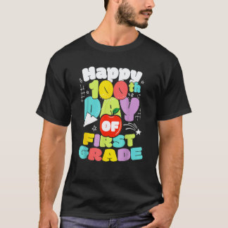 T-shirt 100 Jours D'école Première Année Enseignant Plus B