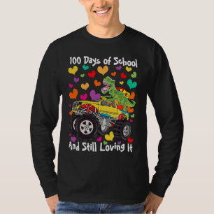 T-shirt 100 jours d'école & Toujours en amour avec le mons
