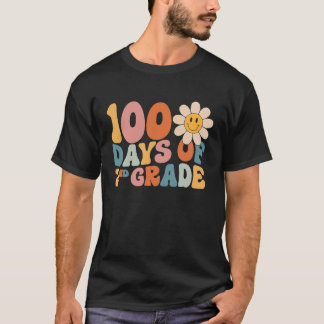 T-shirt 100 Jours D'Enseignant De Deuxième Année 100E Jour