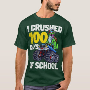 T-shirt 100 Jours d'excavateur de dinosaures 1
