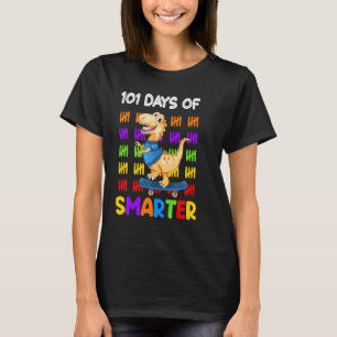 T-shirt 100 jours enseignant plus intelligent élève 100e j