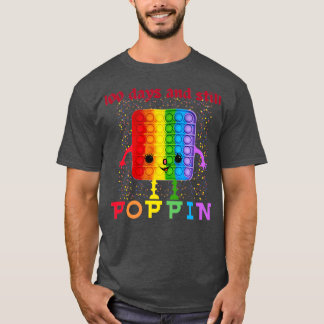 T-shirt 100 Jours Et Toujours Poppin 100E Jour De L'École
