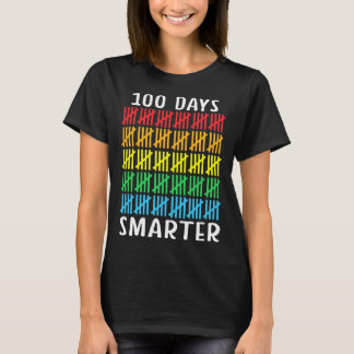 T-shirt 100 Jours Étudiant-enseignant intelligent enfants 