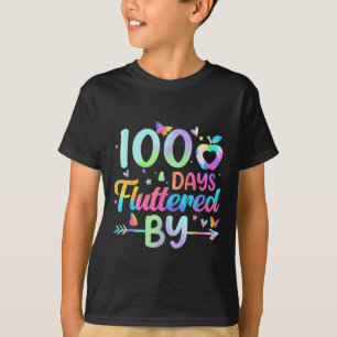 T-shirt 100 Jours Fluttered By - 100th Day Of School
