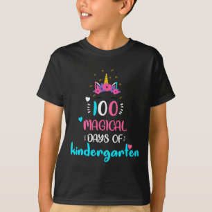 T-shirt 100 Jours Magiques De Maternelle Amusant 100 Jours