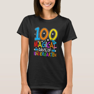 T-shirt 100 Jours Magiques De Maternelle Enseignant Élève