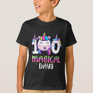 T-shirt 100 Jours Magiques Filles Enfants 100e Jour De L'É