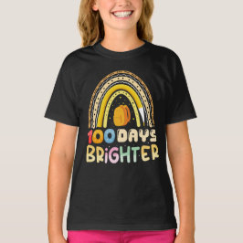 T-shirt 100 Jours Plus Brighton 100e Jour De L'Enseignant 