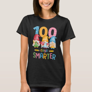T-shirt 100 jours plus intelligent 100e jour d'école Gnome