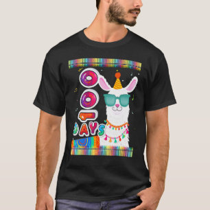 T-shirt 100 Jours Plus Intelligent 100ème Jour D'école Lam