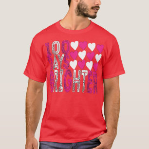 T-shirt 100 Jours plus lumineux Arc-en-ciel 100e Jour de l