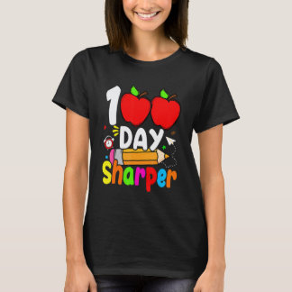 T-shirt 100 jours plus vive enseignante vie heureux 100e j