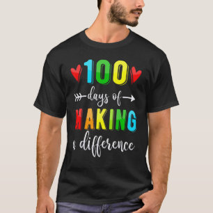 T-shirt 100 jours pour faire une différence 100e jour écol