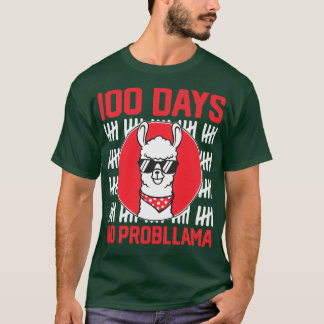 T-shirt 100 Jours Scolaire Débutant Aucun Problème